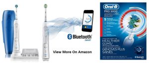 Oral-B Pro 5000 SmartSeries Power Rechargeable Electric Toothbrush with Bluetooth Connectivity