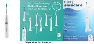 Philips Sonicare HealthyWhite rechargeable electric toothbrush